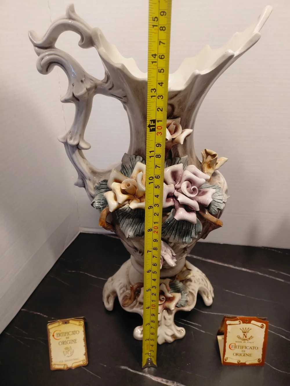 Capodimonte decorative ceramic